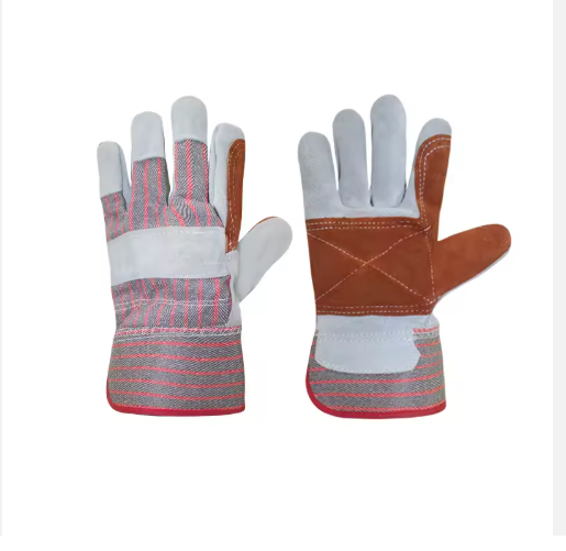 Insulated Goatskin Leather Winter Work Gloves